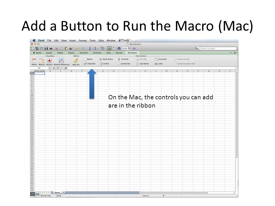 macros in excel for mac